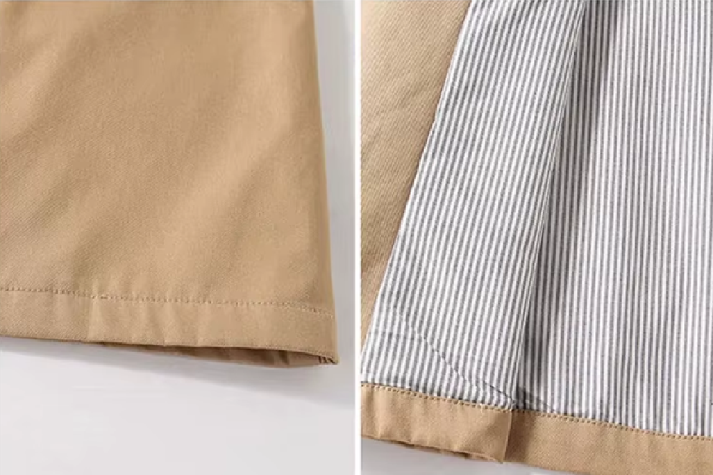 Chaqueta Cortavientos Largo Otoño