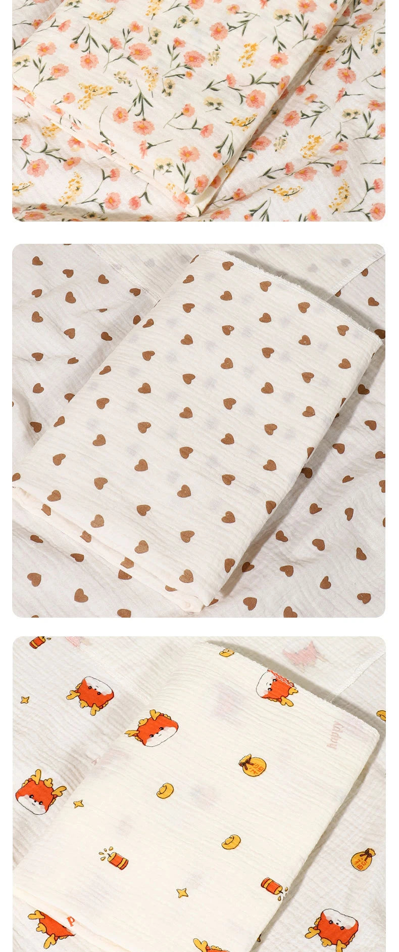 Pack Mantas de Muselina