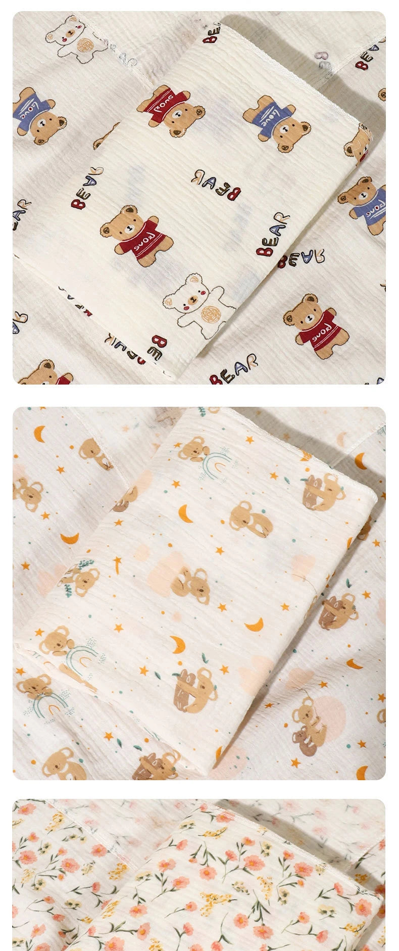 Pack Mantas de Muselina