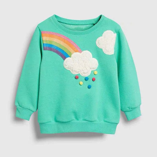 Polerón Niña Arcoiris